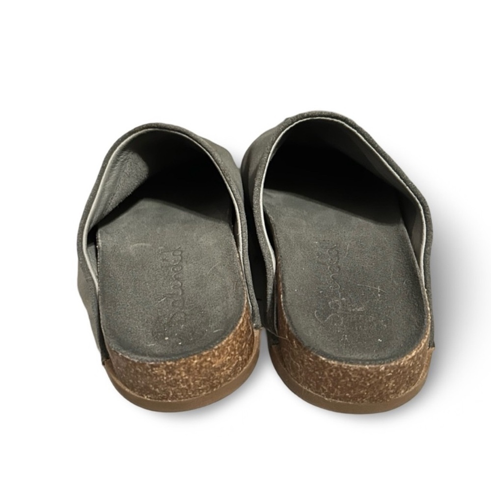 Splendid Casey Mules Womens Size 7 Olive Brown - Picture 3 of 6